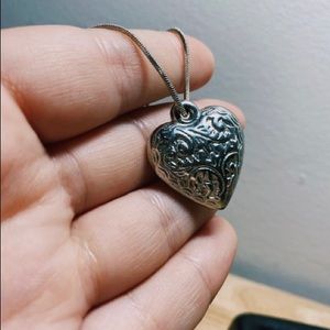 Handmade heart necklace